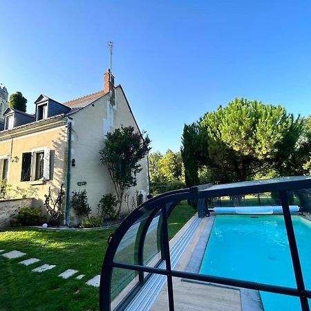 Le Clos Du Tilleul Fabuleuse Propriete 15 A 30 Pers Piscine Au Coeur D'Un Charmant Village Thilouze Экстерьер фото